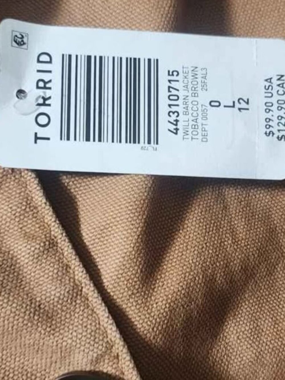 torrid jacket - Picture 3 of 3
